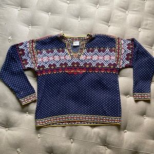 Hanna Andersson Cotton Nordic Sweater M